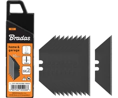 Atsarginiai trapecijos formos ašmenys 19 mm JUODA dėžutė „DIY-KN1902BB/10BOX“