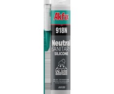 Atsparus oro sąlygoms silikonas AKFIX 915N, bespalvis, 310 ml