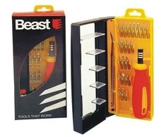 Atsuktuvas su antgaliais BEAST Mini 20 dalių
