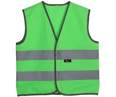 Atšvaitinė liemenė vaikams Vizwell S dydis/4-6m. žalia