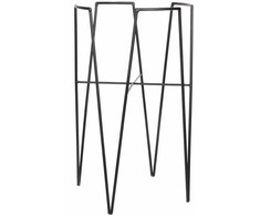 Augalų stovas BLOM, juodos sp., 29,5 x 29,5 x 50 cm