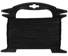 Lasso Aukla 2mm x 50m pintos poliamido juoda