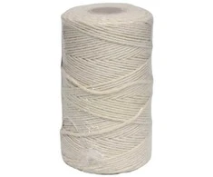 Lasso Aukla medvilninė balta 150m