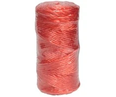 Lasso Aukla Polipropileno Raudona 100m