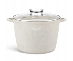 AUKŠTAS PUODAS, MARMURINIS KATIEDAS, SMĖS 6.2L EDENBERG PREMIUM 24cm