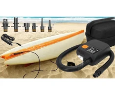 Aukšto slėgio skaitmeninis elektrinis SUP lentos siurblys 25PSI 8000mAh