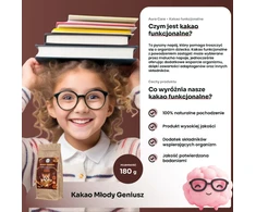 Aura Care YOUNG GENIUS COCOA funkcionalus susikaupimo atminčiai 180 gramų