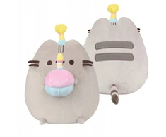 Aurora PUSHEEN su tortu kepurėje 27cm GIMTADIENIO VAKĖLIS
