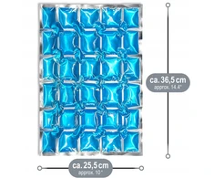 AUSINIMO KOMPRESAS 2 VIENETAI 36X25CM LANKSTUSIS DAUGkartinio naudojimo gelis