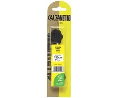 Austi apvalūs batraiščiai Calzanetto 1 pora / 150 cm juodi