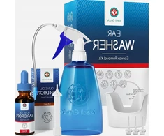 Ausų valiklis 300 ml alyvuogių puodelio pincetas aspiratorius irrigatorius