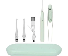 AUSŲ VALYMO RINKINYS EAURA LED ŠAKŠUTĖS TEEZERS USB CABLE KIDS