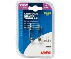 Aut.lemp./numerio apšv. Lampa 10W/12V/2vnt. SV8.5-8