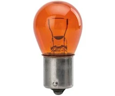 Aut.lemp./posūk./stabdž. Carwei 21W/12V/2vnt. BAU15s/oranžinė
