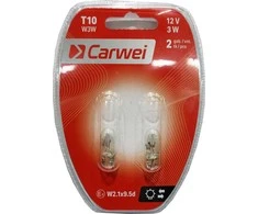 Aut.lemp./posūk./stabdž. Carwei 3W/12V/2vnt. T10