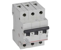Automatinis jungiklis MCB RX3 Legrand 419167 (10A, 3P, 230V, 6kA)