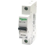 Schneider Electric Automatinis jungiklis Schneider K60N, 1P, B, 6kA, 16 A