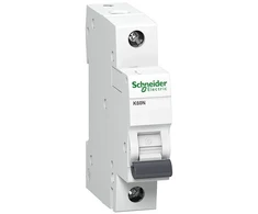 Schneider Electric Automatinis jungiklis Schneider K60N, 1P, B, 25A, 6kA