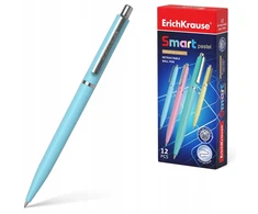Automatinis tušinukas Smart Pastel, ErichKrause, 0.7mm, mėlynos sp.