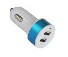 Automobilinė USB jungtis ALBURNUS, 12 V, 2 lizdai
