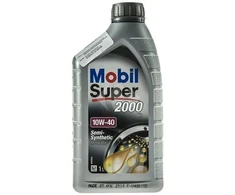 Automobilinė variklio alyva MOBIL Super 2000 X1 10W-40, 1 l