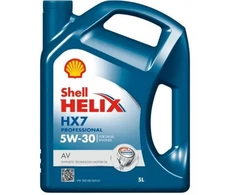 Automobilinė variklio alyva SHELL HELIX HX7 PROFESSIONAL AV 5W-30, 5 l