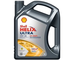 Automobilinė variklio alyva SHELL Helix Ultra ECT MULTI 5W-30, 1L