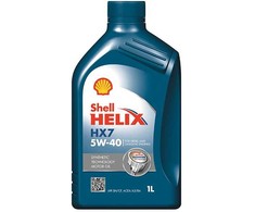 Automobilinė variklio alyva SHELL HELIX HX7 5W-40, 1 l