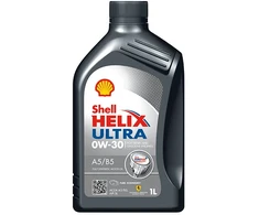Automobilinė variklio alyva SHELL HELIX ULTRA A5/B5 0W-30 1L