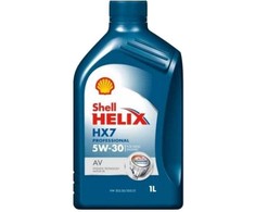 Automobilinė variklio alyva SHELL HELIX HX7 PROFESSIONAL AV 5W-30, 1 l