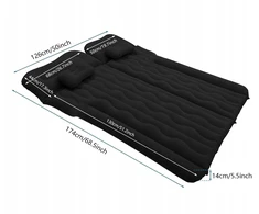 AUTOMOBILINIS ČIUŽINIS XXL 174 x126x14 cm visureigio automobilio lova + SIurblys