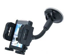 Automobilinis telefono laikiklis ALBURNUS, iki 70 mm, universalus