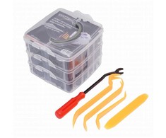 Kraftampdele Automobilinių spaustukų rinkinys Kraftdele KD10612 630 vnt,