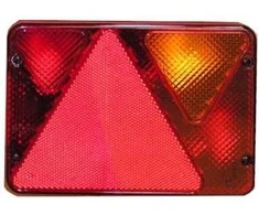 Automobilio priekabos žibinto stiklas Neptun dešinės pusės