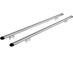 Automob.stogo skersinių komplekt. su tvirtin.57001 Alburnus 130cm/maks.70kg aliumin./sidabro sp.