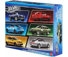 Mattel HOT WHEELS šešių europietiškų automodeliukų rinkinys (JBY79)