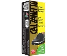 Avalynės priežiūros kremas-blizgiklis Calzanetto 50 ml juodas