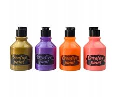 Avec Akrilinių dažų rinkinys 4 vnt. x 150 ml perlamutras 018