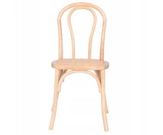 Avida Design Medinė kėdė Borgo Natural Rattan Natural Vintage Retro Living Room