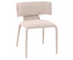 Avida Design Minkšta kėdė Kris valgomajam, virtuvei, svetainei, smėlio spalvos, moderni, patogi