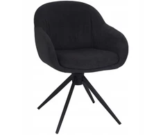 Avida Design Sukamoji kėdė, skirta Home Office Living Room valgomajam, apmušta Greta Grafit