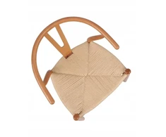 Avida Design Vero Natural medinė kėdė Natūralaus pluošto Boho Svetainė Balkonas Terasa