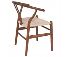 Avida Design Vero WALNUT medinė kėdė Natūralaus pluošto Boho Svetainė Balkonas Terasa