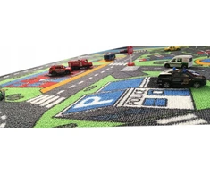 AW Dywan miasto ulice 160x200 / farma cars