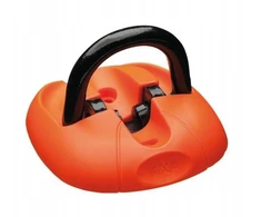 Axa Floor Anchor 14mm - tvirtas dviračio apsaugos inkaras, oranžinis
