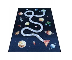 Ay Yildiz Dywan dziecięcy Kosmos do prania antypoślizgowy 80 cm x 120 cm certyfikat