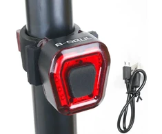 B Soul Galinis dviračio žibintas, galinis USB - LED - 100lm - IPX4 atsparus vandeniui