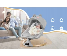 BABY BACKET, NICEKIDS ELEKTRINIS SKAMBUTIS + BLUETOOTH NUOTOLINIO PULTAS