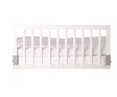 Baby Dan – medinis saugos turėklas lovai, baltas