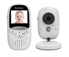 Baby Monitor Elektroninė auklė su kamera ir 2.0 LCD monitoriumi